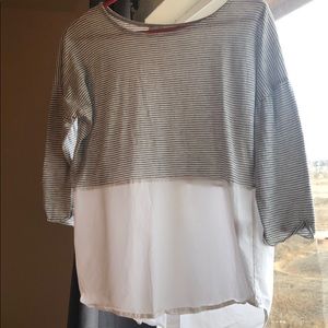Long sleeve blouse